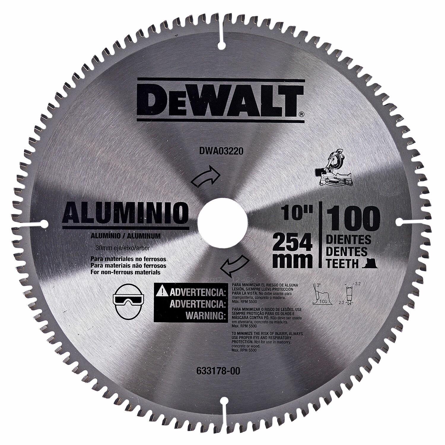Disco De Serra Esquadria Para Alumínio 10