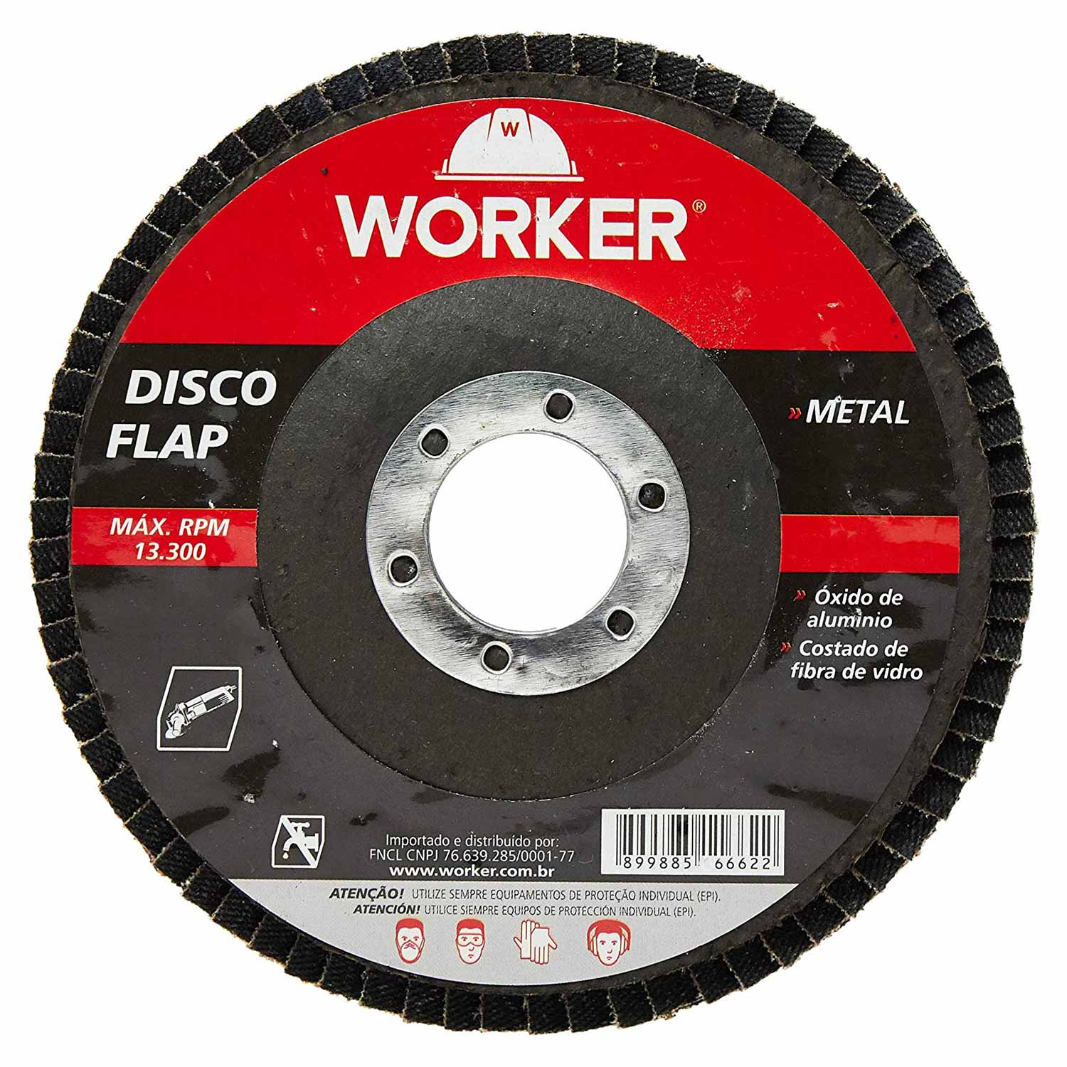 Disco Flap Curvo G40 178X 22	23Mm Metal Worker