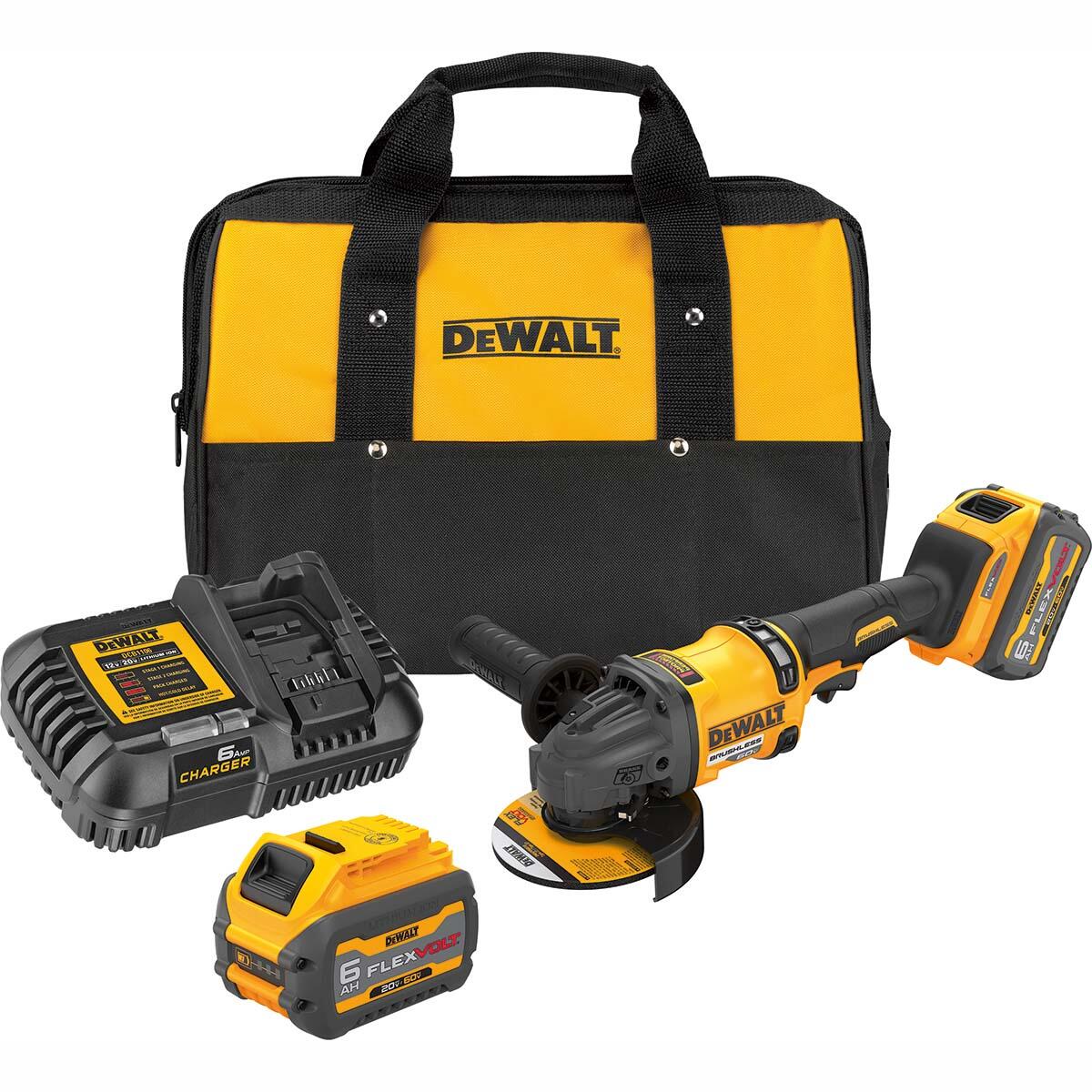 Esmerilhadeira Angular 4.1/2” 150Mm 60V 220V Dcg418T2-Br Dewalt