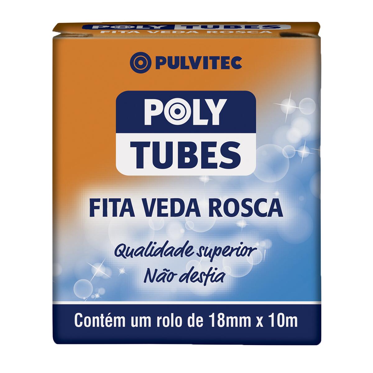 Fita Veda Rosca Pulvitec 18Mmx25M Polytubes