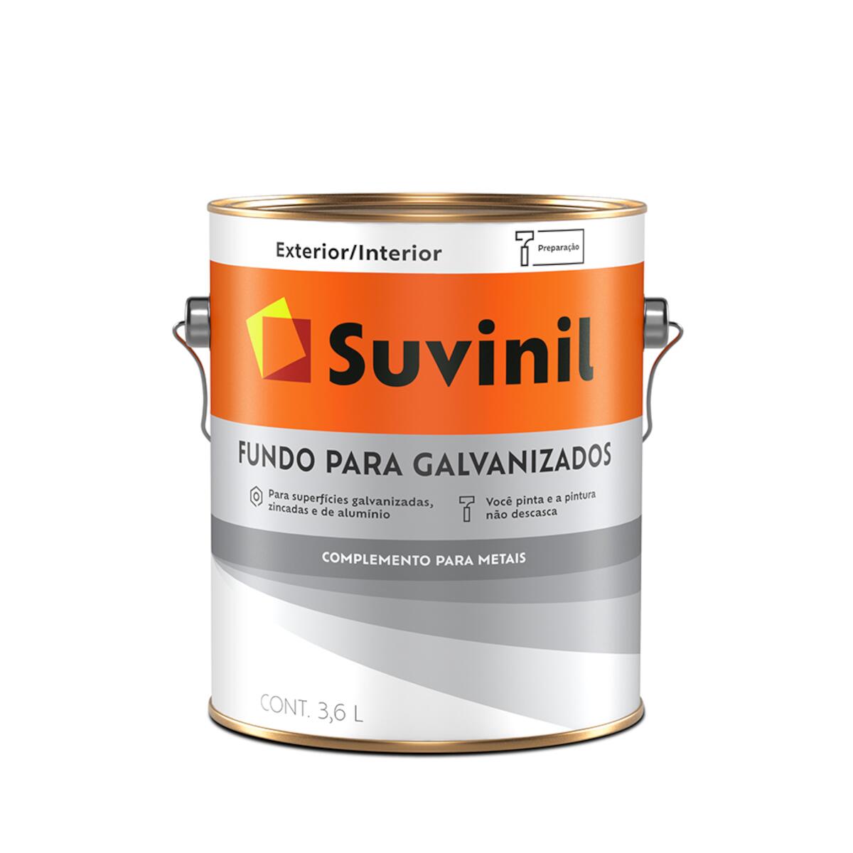 Tinta Para Fundo Galvanizados 3	6L Suvinil