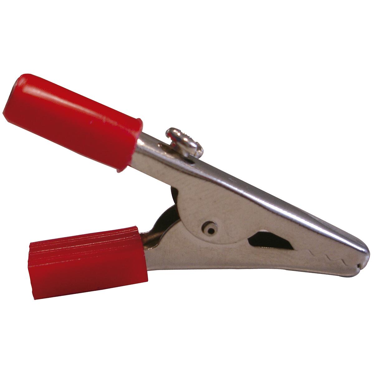 Garra Jacaré Clip 10A Pequeno Vermelho Interneed