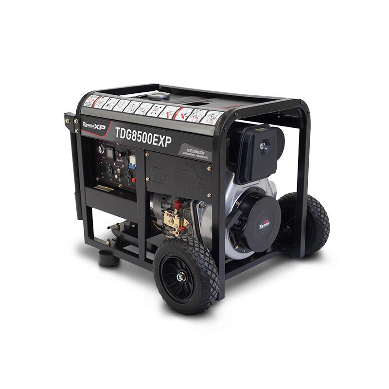 Gerador A Diesel Toyama 6500W Tdg8500Exp - Bivolt Com Avr