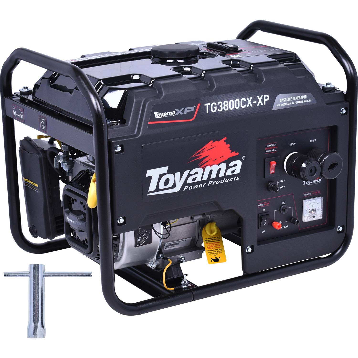 Gerador A Gasolina 3.1 Kva Tg3800Cx Toyama