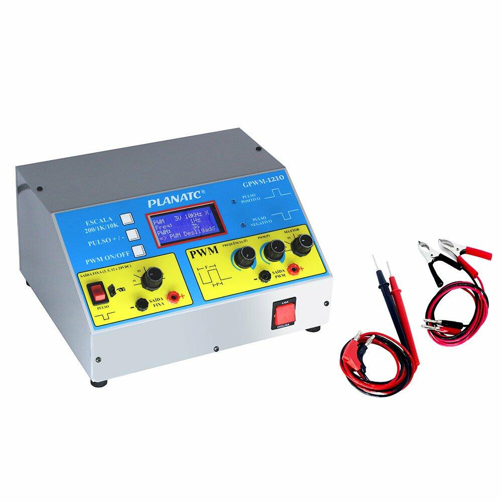 Gerador De Sinal Pwm E Teste De Alternador Piloto Gpwm-1210 Planatc