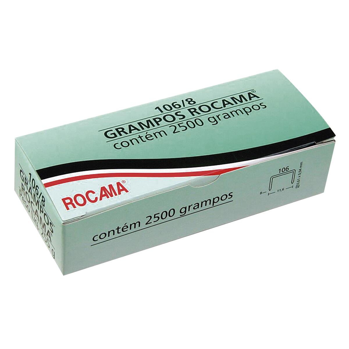 Grampo 80/14 Rocama 3000Pcs