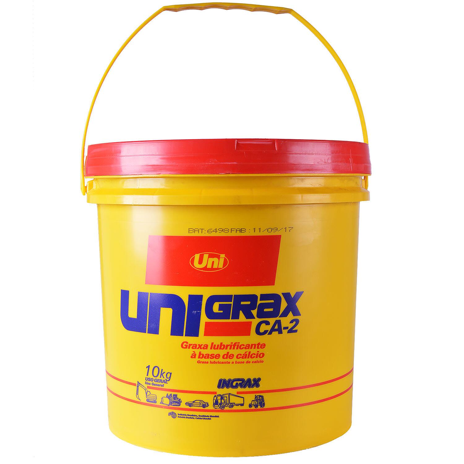 Graxa Castanha Unigrax Para Chassis Ca-2 10Kg Ingrax