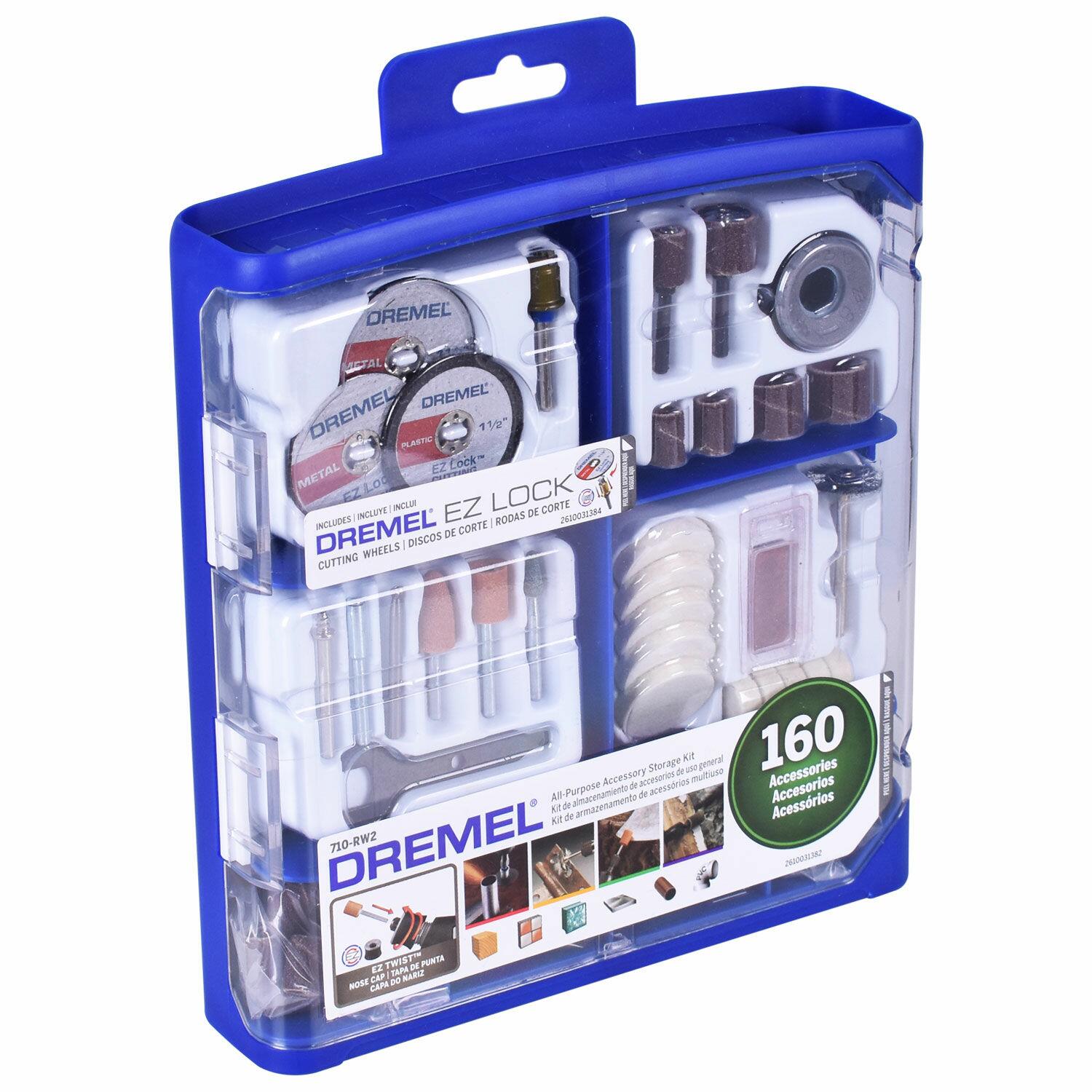 Kit Para Mini Retifica Para Uso Geral 710 Dremel - 160 Peças