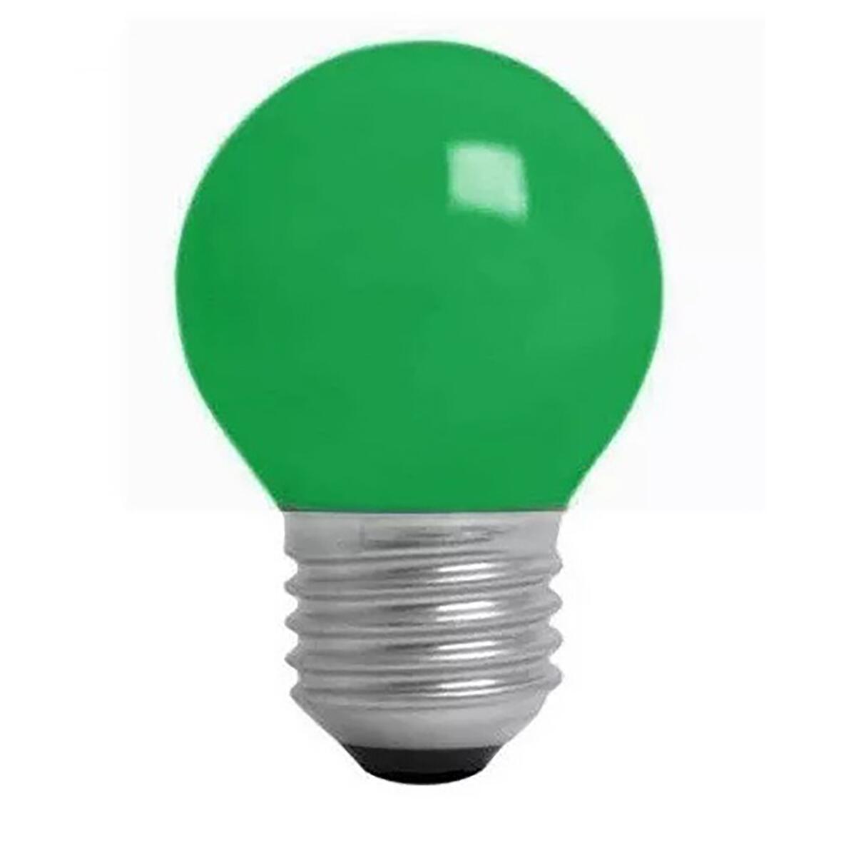 Lâmpada Bolinha Verde 15W 220V Philips