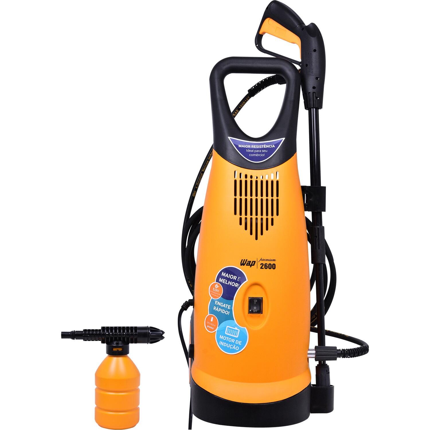 Lavadora De Alta Pressão Premium 2600 2400Psi 1900W 127V Wap