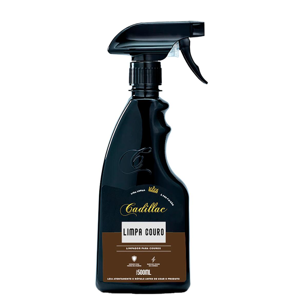 Limpador Para Couros Limpa Couros Spray 500Ml Cadillac