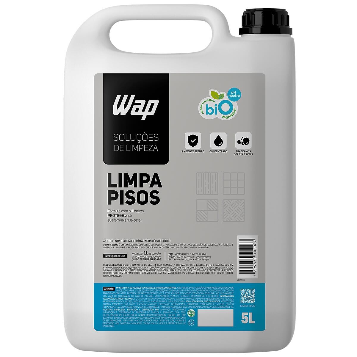 Limpador De Pisos 5L Wap