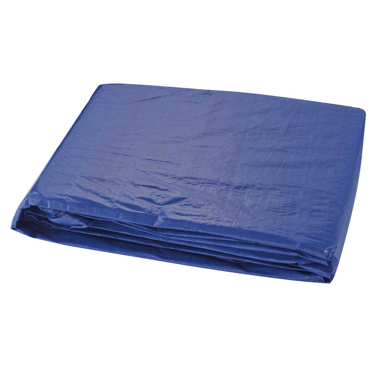 Lona Encerado Polietileno 100 Micras 3M X 2M Azul Kala