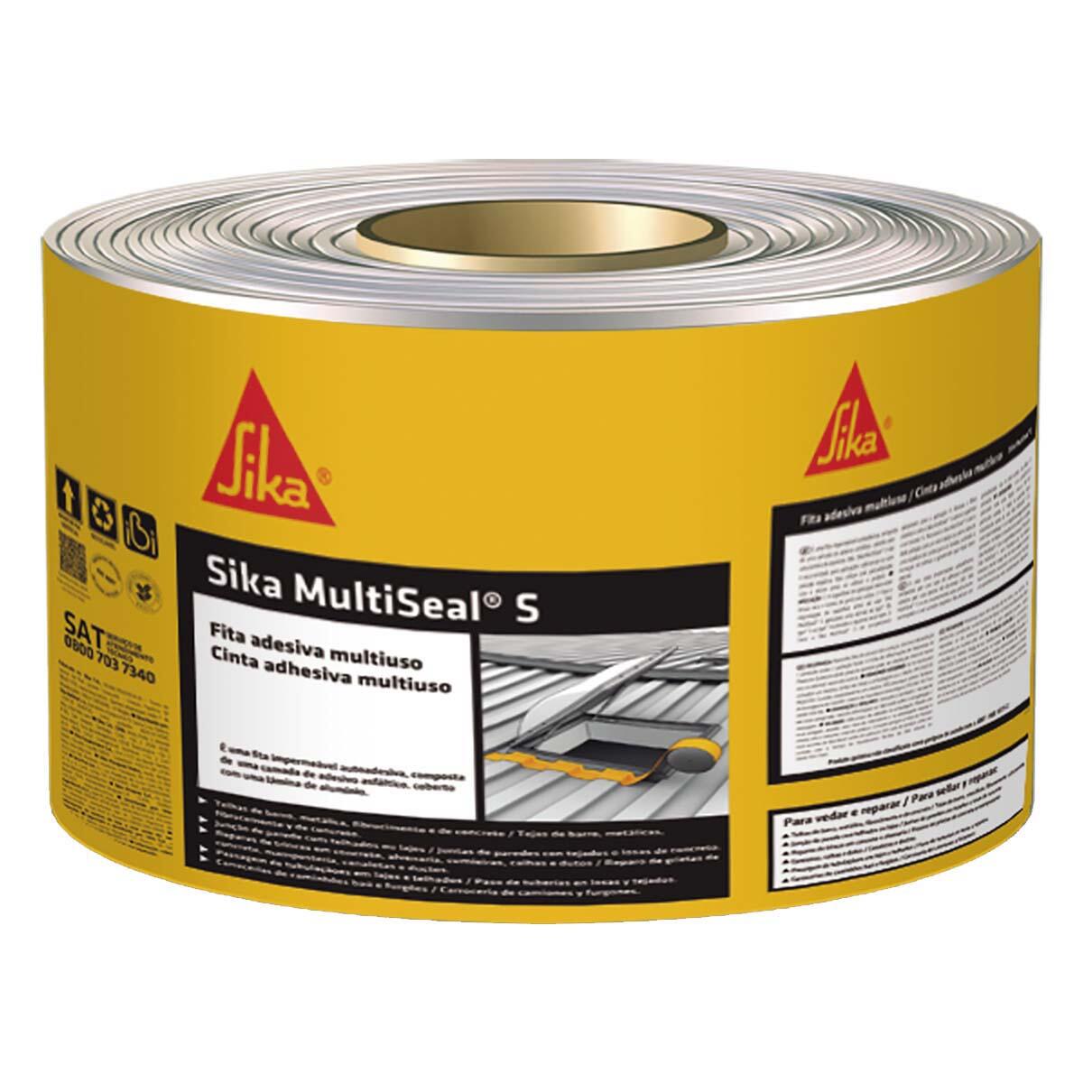 Fita Asfáltica Multiseal S Impermeável 0	15X10M Sika