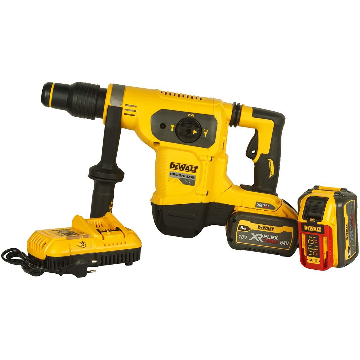 Martelo Perfurador Rompedor Sds Max 60V 127V Dch481X2-Br Dewalt