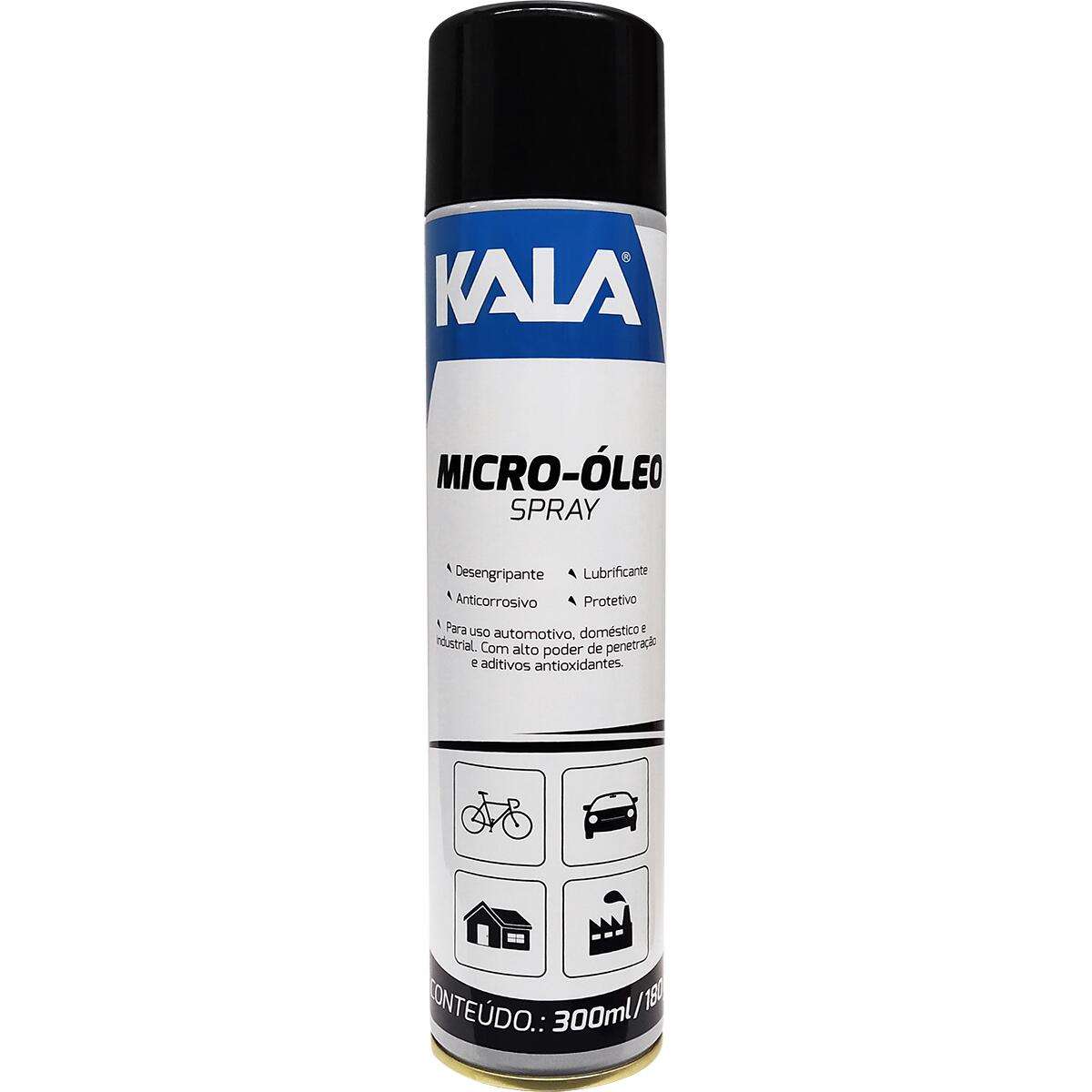 Micro Óleo Lubrificante Spray 300Ml Kala