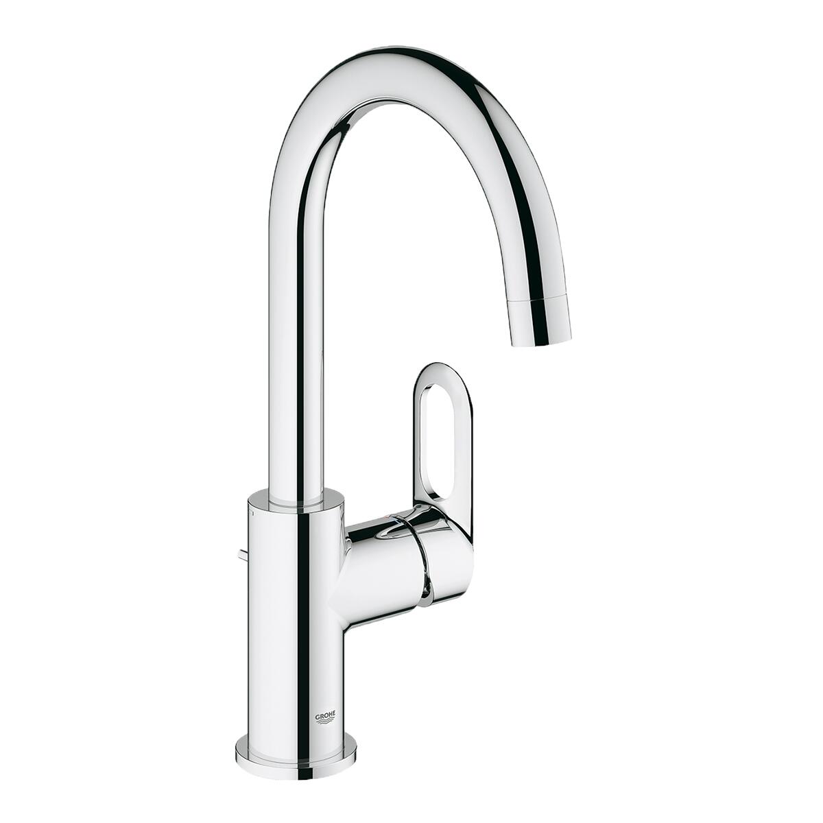 Misturador Monocomando Para Lavatório Com Bica Alta Bauloop Grohe