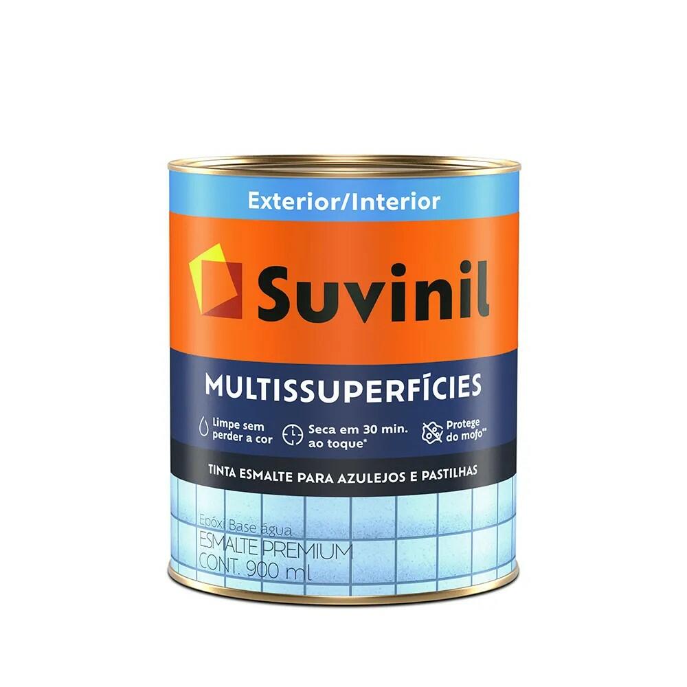 Tinta Esmalte Epóxi Multissuperfícies Branco 900Ml Suvinil