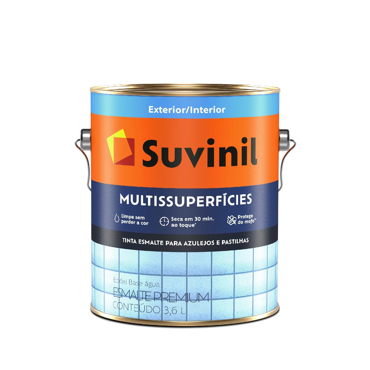 Tinta Esmalte Epóxi Multissuperfícies Branco 3	6L Suvinil