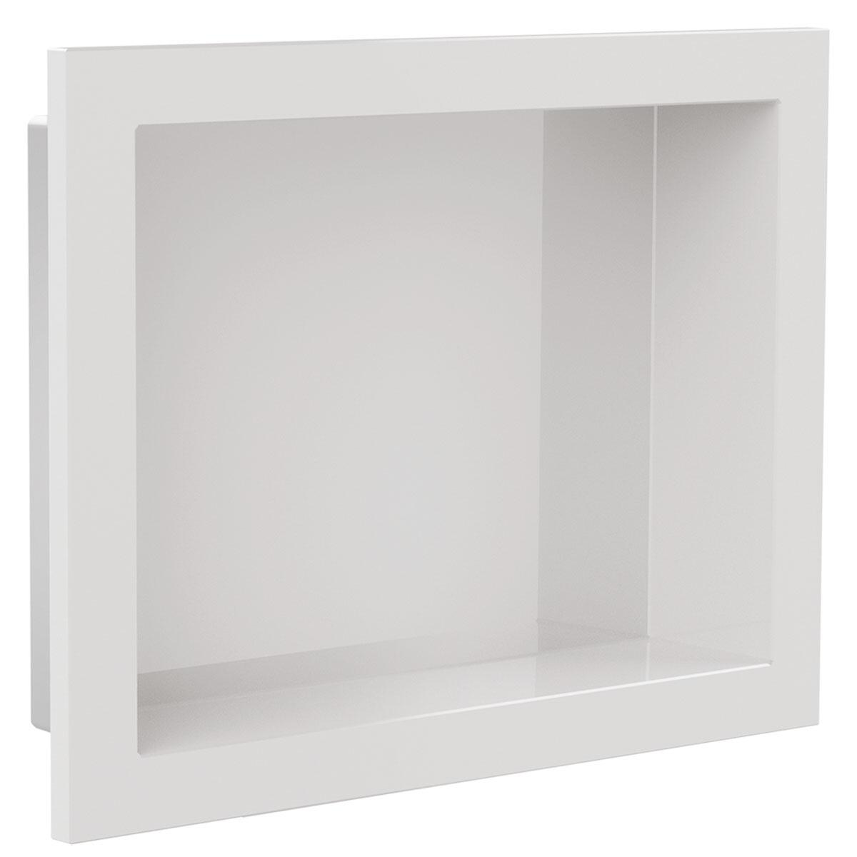 Nicho De Banheiro Para Embutir Branco 30X40Cm Arquitech