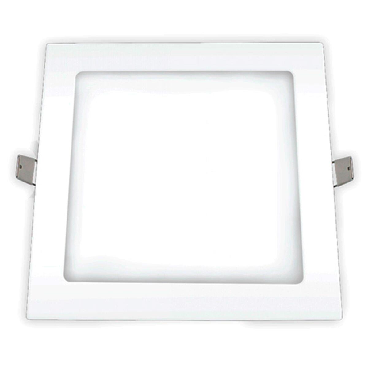 Painel Led Embutir 24W Biv 4000K Quadrado Ourolux