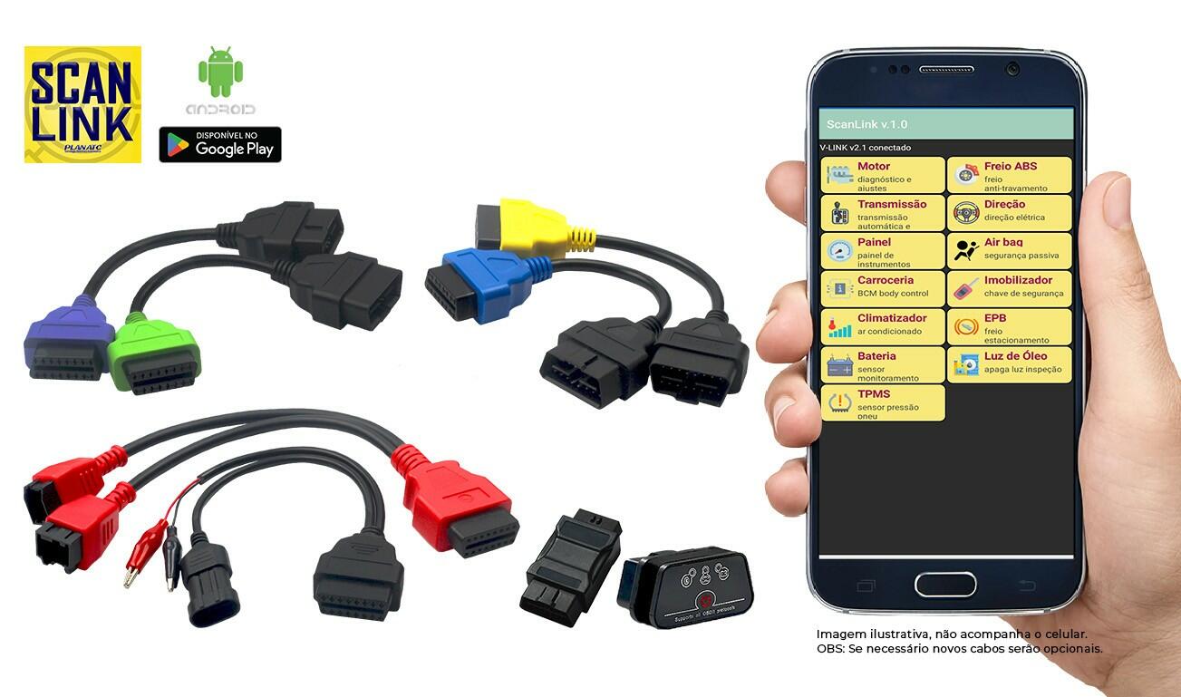 Scanner Automotivo Masterscan Scalink/Start Da Planatc