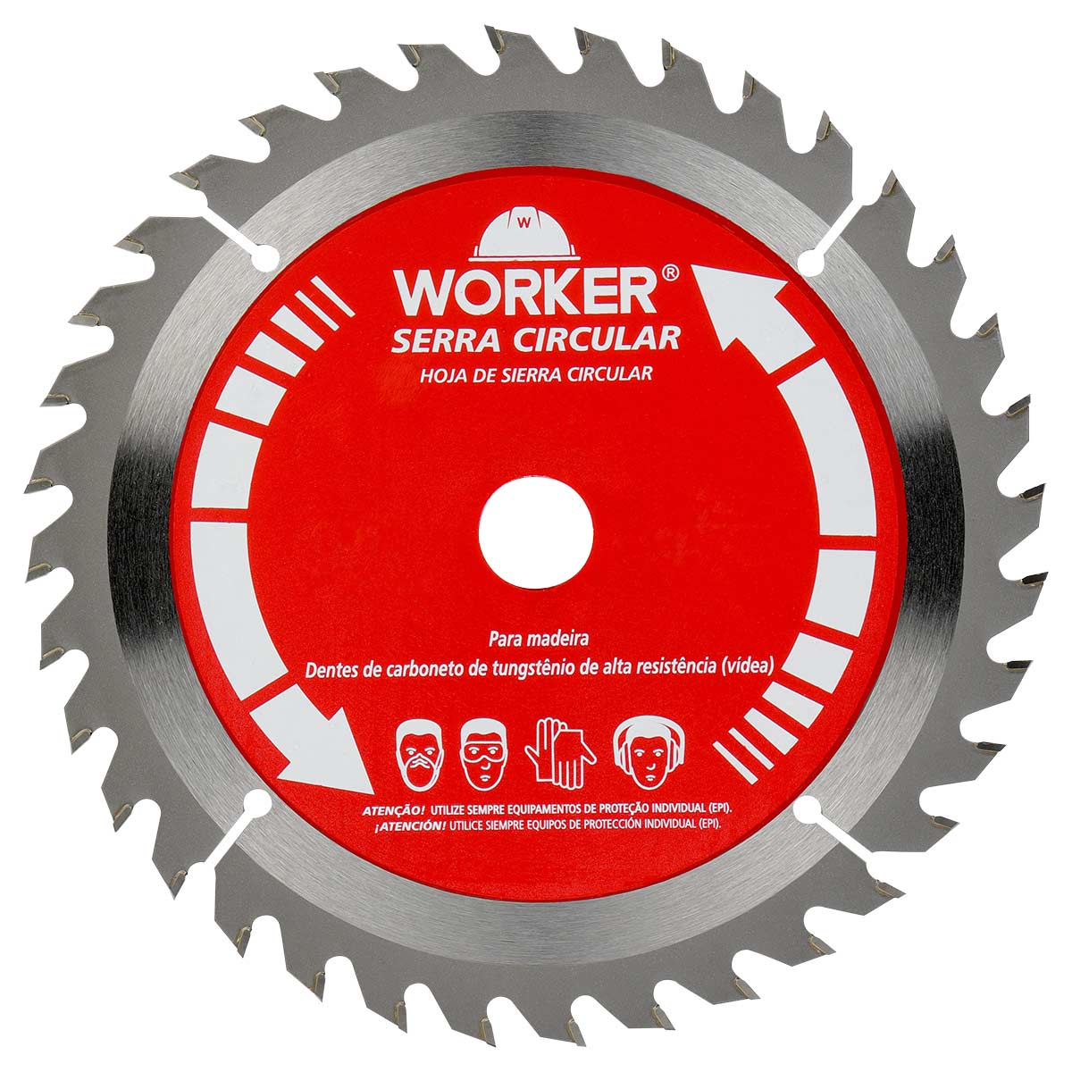 Serra Circular Widea 7.1/8 36 Dentes 30 Mm 403440 Worker