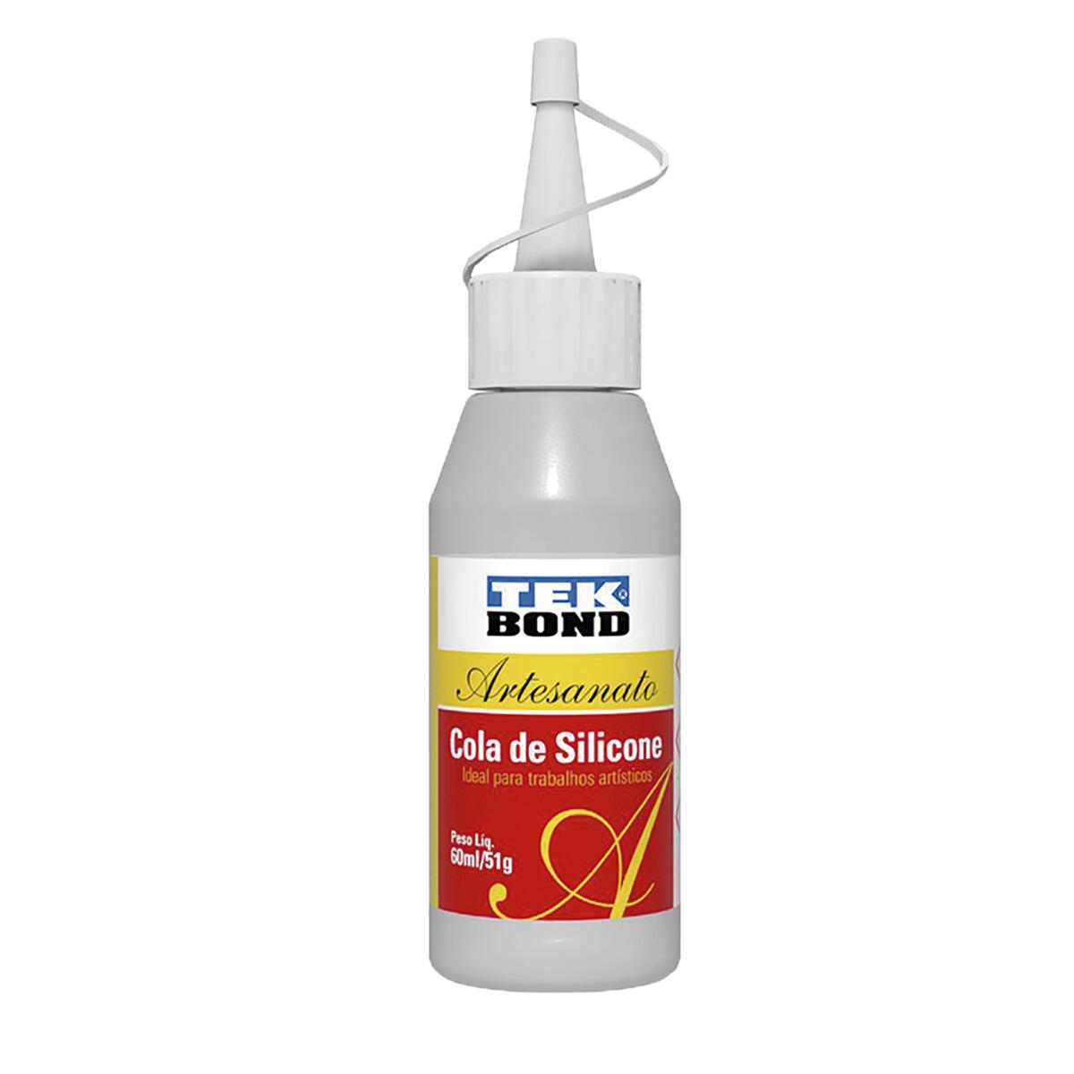 Silicone Artesanato Tekbond Incolor 51G/60Ml