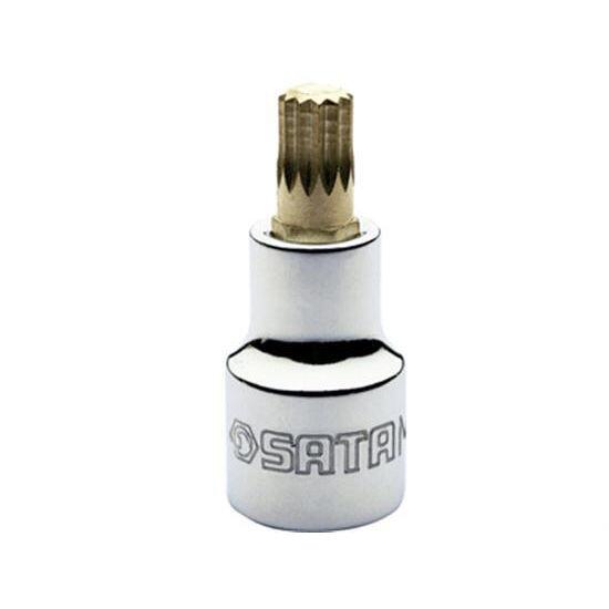 Soquete Multidentado Curto 14 Mm Encaixe 1/2 Sata St24806Sc