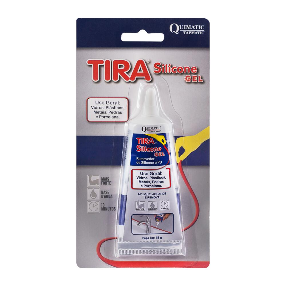 Tira Silicone - À Base D'água Bisnaga 45G Quimatic Tapmatic