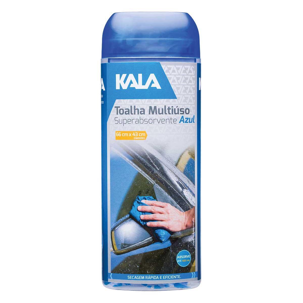 Toalha Multiuso Em Pva Super Absorvente 60X30Cm Kala