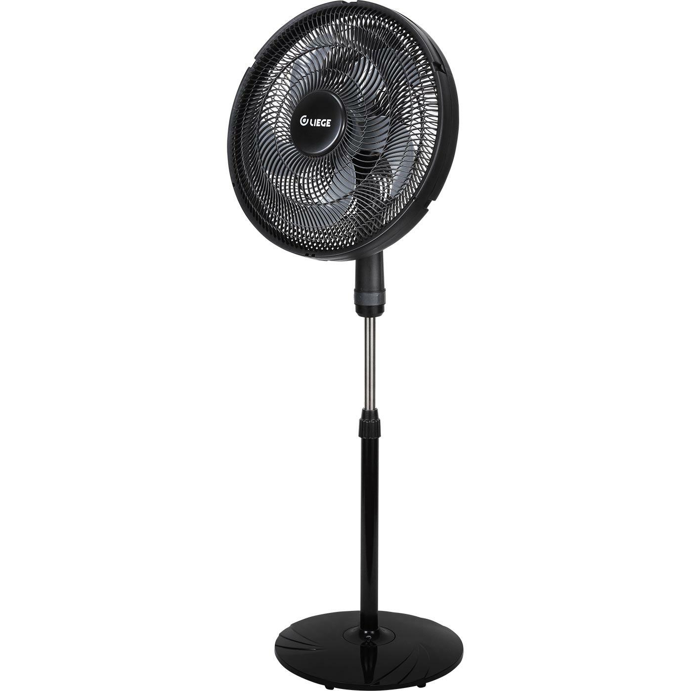 Ventilador De Coluna Preto 50Cm 130W 220V Liege