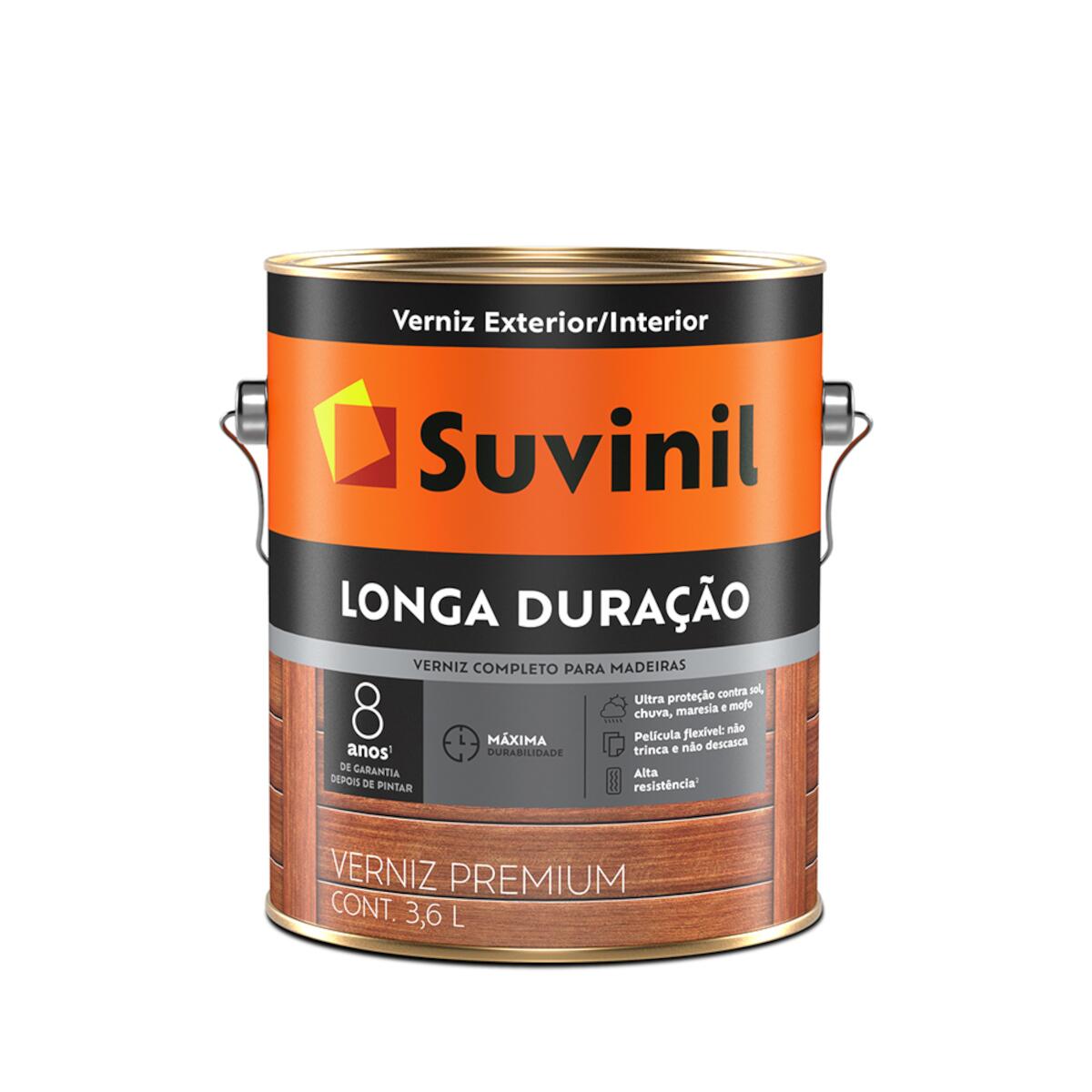 Verniz Longa Duração Brilhante Imbuia 3	6L Suvinil