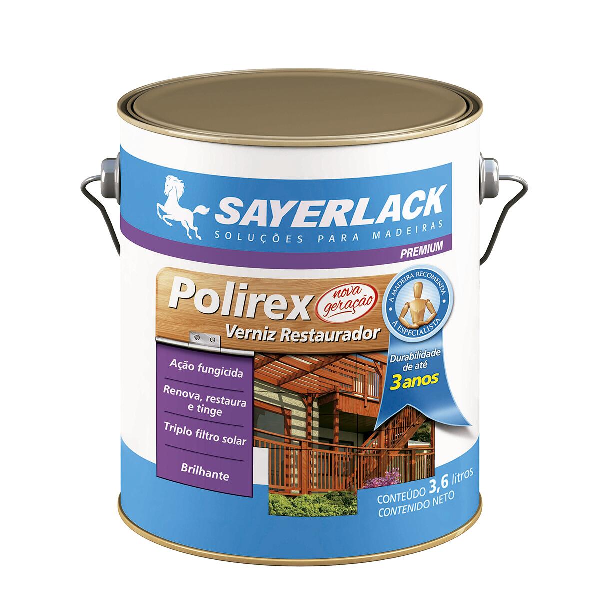 Verniz Polirex Sayerlack 3	6L Imbuia